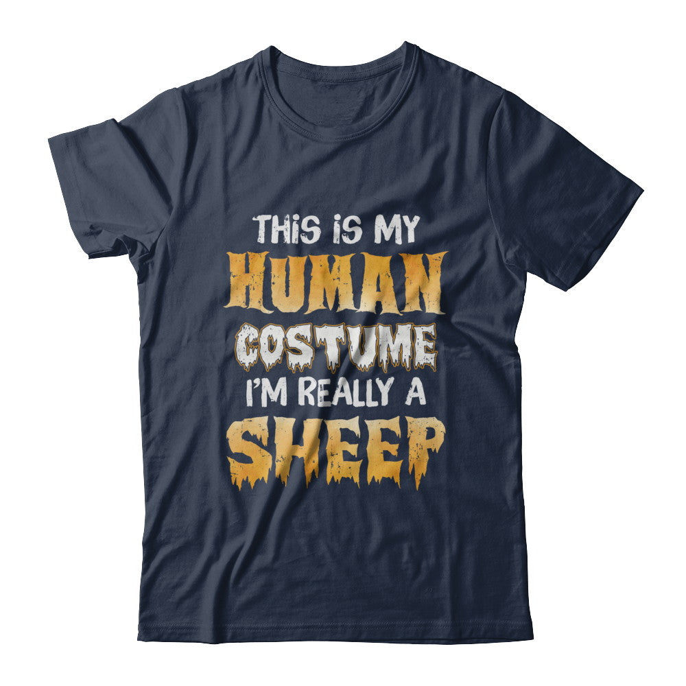 This Is My Human Costume Sheep Halloween T-Shirt & Hoodie | Teecentury.com