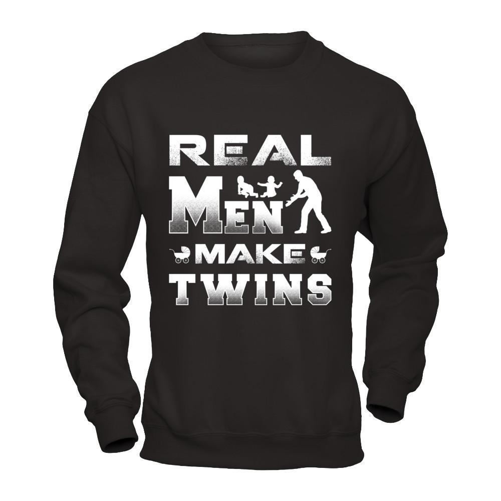 Real Men Make Twins Shirt & Hoodie T-Shirt & Hoodie | Teecentury.com