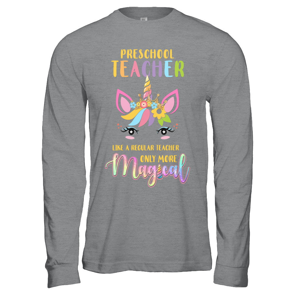 Preschool Teacher Cute Magical Unicorn Gift T-Shirt & Hoodie | Teecentury.com