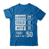 1972 50th Years Old Birthday Looks Feels Acts Make Me 50th T-Shirt & Hoodie | Teecentury.com