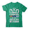 Dad A Grandpa And A Korean War Veteran Fathers Day T-Shirt & Hoodie | Teecentury.com