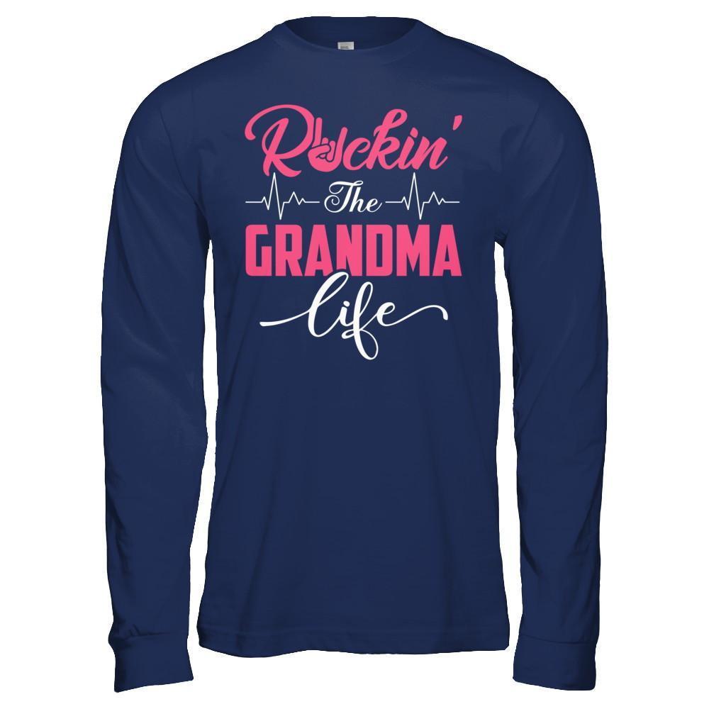 Rockin' The Grandma Life T-Shirt & Hoodie | Teecentury.com