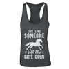 Live Like Someone Left The Gate Open Horse Gifts T-Shirt & Tank Top | Teecentury.com