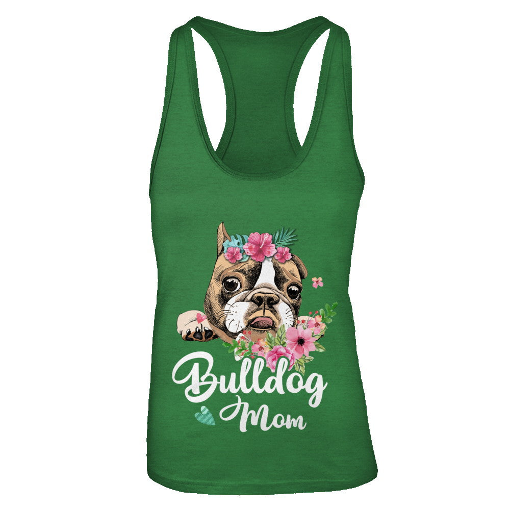 Bulldog Mom Funny Dog Mom Gift Idea T-Shirt & Tank Top | Teecentury.com