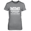 Mimi Like A Grandma Only Cooler Mothers Day Gift T-Shirt & Hoodie | Teecentury.com