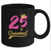25 And Quarantined 25th Birthday Queen Gift Mug Coffee Mug | Teecentury.com