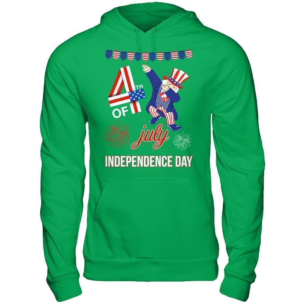 Funny Dabbing Uncle Independence Day 4Th Of July T-Shirt & Hoodie | Teecentury.com