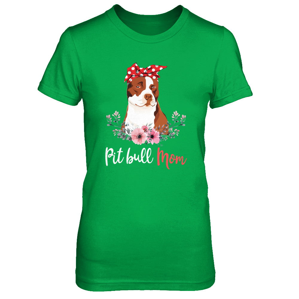 Pitbull Mom Gift For Women Dog Lover T-Shirt & Hoodie | Teecentury.com