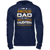 I'm Proud Dad Of Two Freaking Awesome Daughters T-Shirt & Hoodie | Teecentury.com