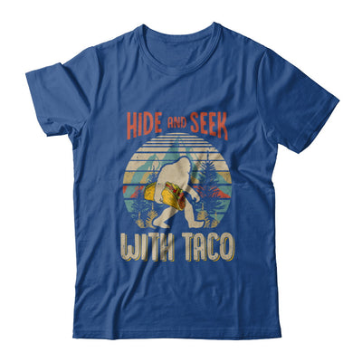 Bigfoot Carrying Taco Hide And Seek Sasquatch T-Shirt & Hoodie | Teecentury.com