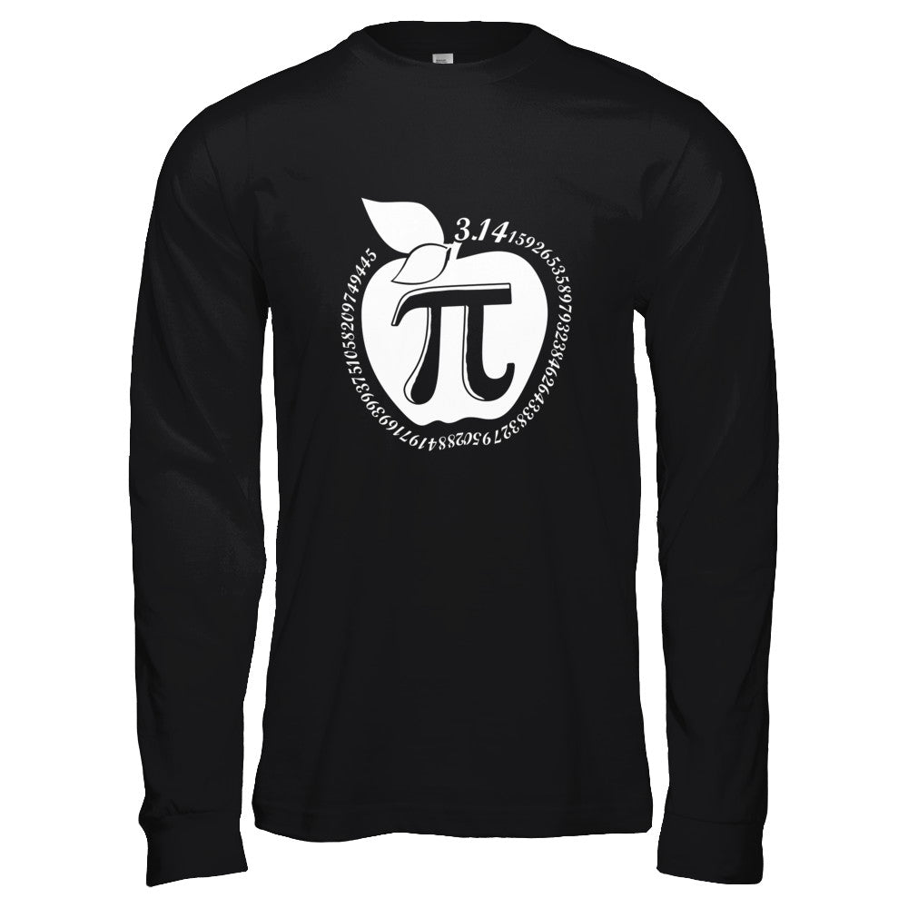 Apple Pi Math Happy Pi Day Teacher T-Shirt & Hoodie | Teecentury.com