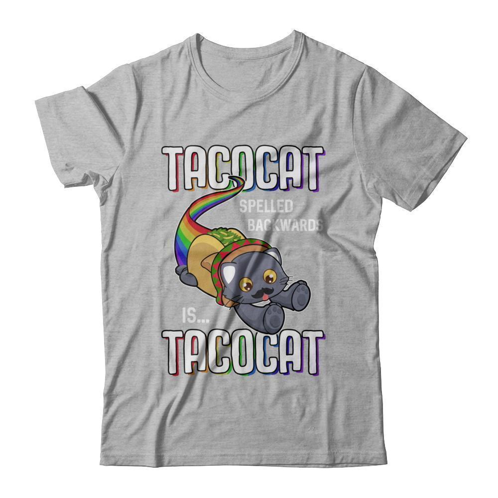 Funny Taco Cat Tacocat Spelled Backwards Is Tacocat Cat T-Shirt & Hoodie | Teecentury.com