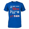 I'm Not Just Her Mom I'm Also Her Fan Volleyball Mom T-Shirt & Hoodie | Teecentury.com