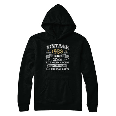 Vintage 34th Birthday Funny 1988 All Original Parts T-Shirt & Hoodie | Teecentury.com