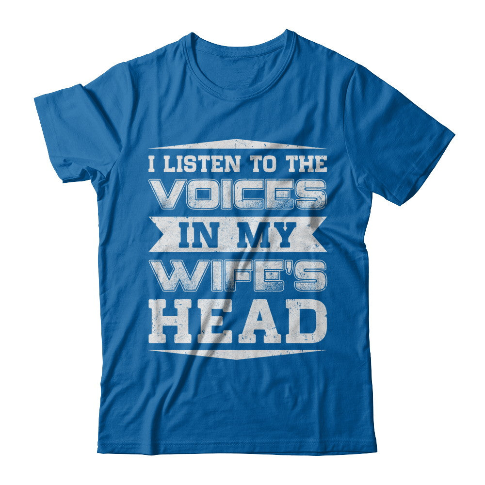 The Voices in My Head Are Telling Me to Go Fishing Gift T-shirts unisex Tees Black/S
