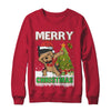 Cute Yorkshire Terrier Claus Merry Christmas Ugly Sweater T-Shirt & Sweatshirt | Teecentury.com