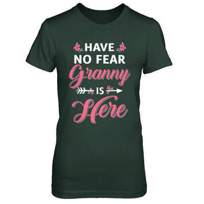 Have No Fear Granny Is Here Mother's Day Gift T-Shirt & Hoodie | Teecentury.com