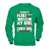 Don't Flirt With Me I Love My Girl She Is A Crazy Curvy Girl T-Shirt & Hoodie | Teecentury.com