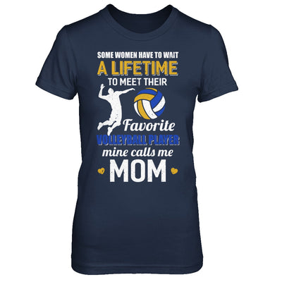 Funny My Favorite Volleyball Player Calls Me Mom T-Shirt & Hoodie | Teecentury.com