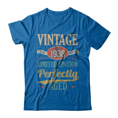 Vintage Premium Made In 1938 84th Birthday Gift T-Shirt & Hoodie | Teecentury.com