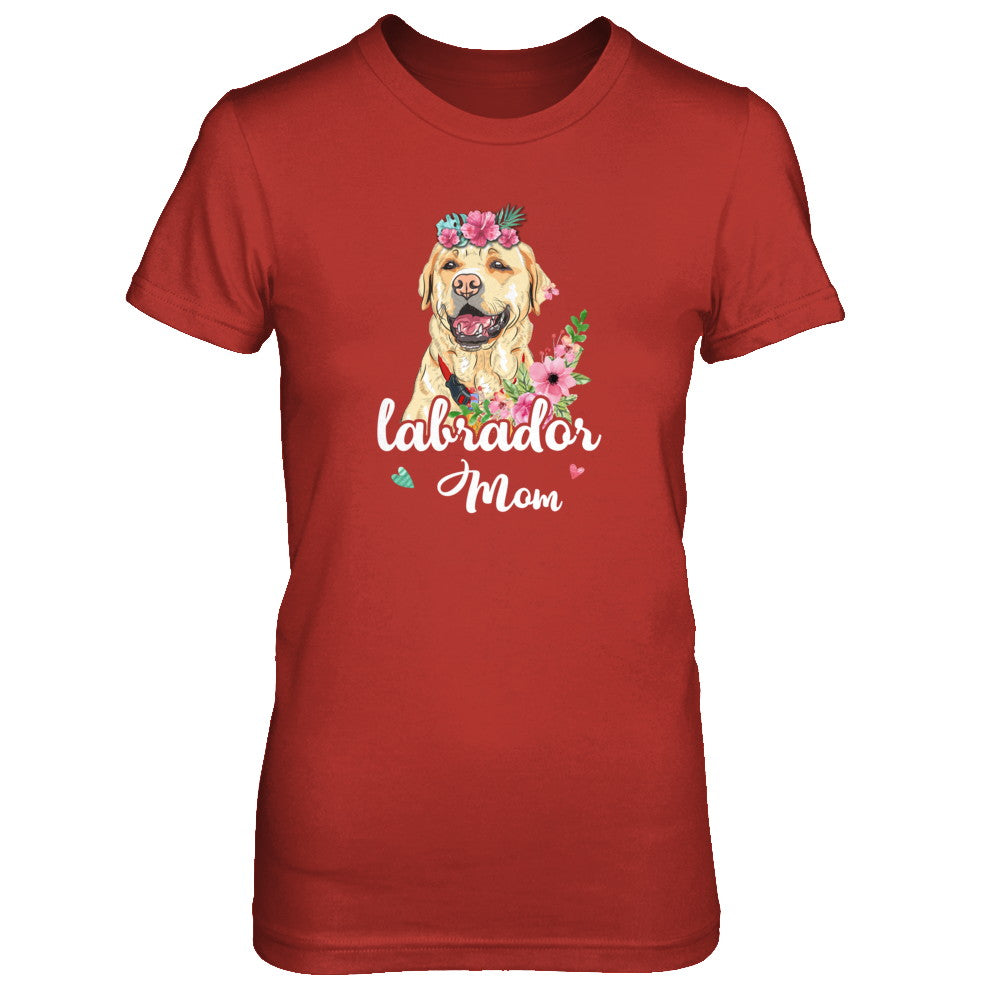 Labrador Mom Funny Dog Mom Gift Idea T-Shirt & Tank Top | Teecentury.com
