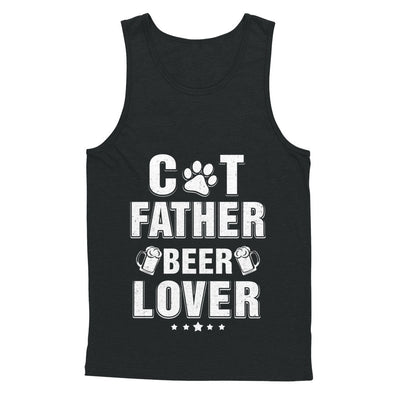 Cat Father Beer Lover Best Cat Dad Fathers Day T-Shirt & Hoodie | Teecentury.com