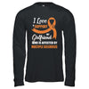 Multiple Sclerosis Awareness Support Orange Girlfriend Boyfriend T-Shirt & Hoodie | Teecentury.com