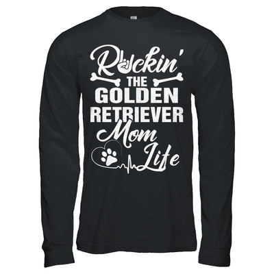 Rockin The Golden Retriever Mom Life Men Style T-Shirt & Hoodie | Teecentury.com