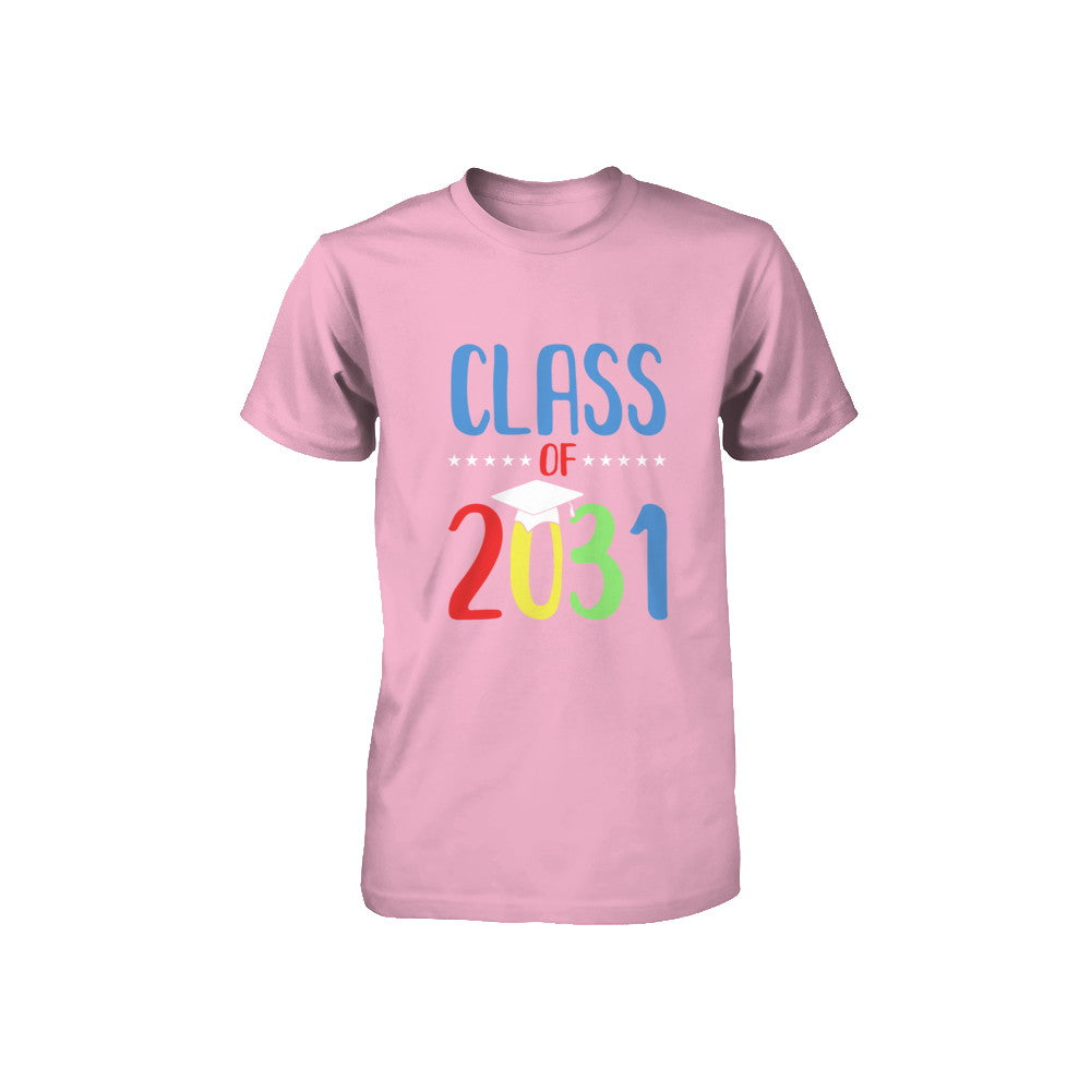Grow With Me First Day Of School Class Of 2031 Youth Youth Shirt | Teecentury.com