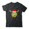 Santa Hat Softball Reindeer Christmas Gifts T-Shirt & Sweatshirt | Teecentury.com