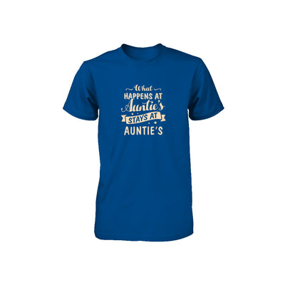 What Happens At Auntie's Stays At Auntie's Youth Youth Shirt | Teecentury.com