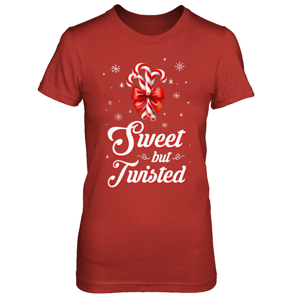 Sweet But Twisted Funny Candy Christmas Gifts T-Shirt & Sweatshirt | Teecentury.com