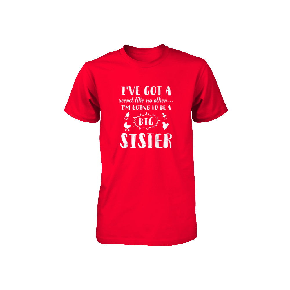 Secret Like No Other I'm Going To Be A Big Sister Youth Youth Shirt | Teecentury.com