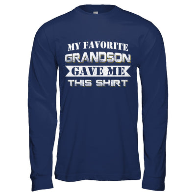 My Favorite Grandson Gave Me This T-Shirt & Hoodie | Teecentury.com