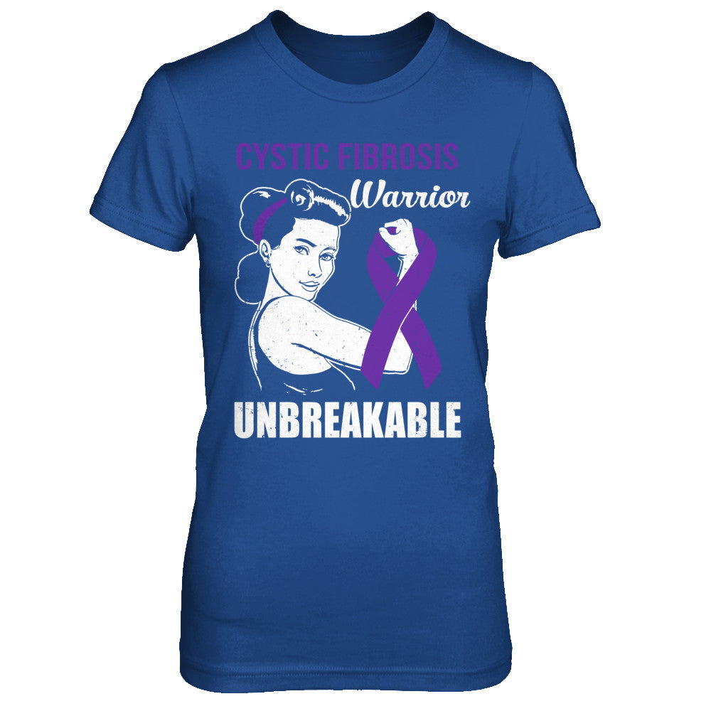 Cystic Fibrosis Warrior Unbreakable Cystic Fibrosis Awareness T-Shirt & Hoodie | Teecentury.com