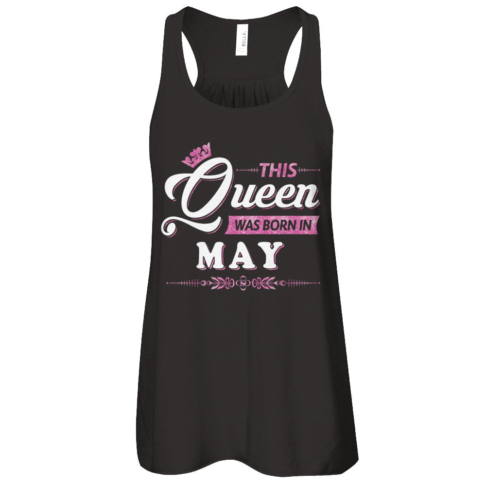 This Queen Was Born In May T-Shirt & Tank Top | Teecentury.com
