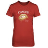 Cancer Zodiac June July Birthday Gift Golden Lipstick T-Shirt & Tank Top | Teecentury.com