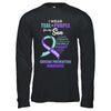 Suicide Prevention Awareness I Wear Teal Purple For My Son T-Shirt & Hoodie | Teecentury.com