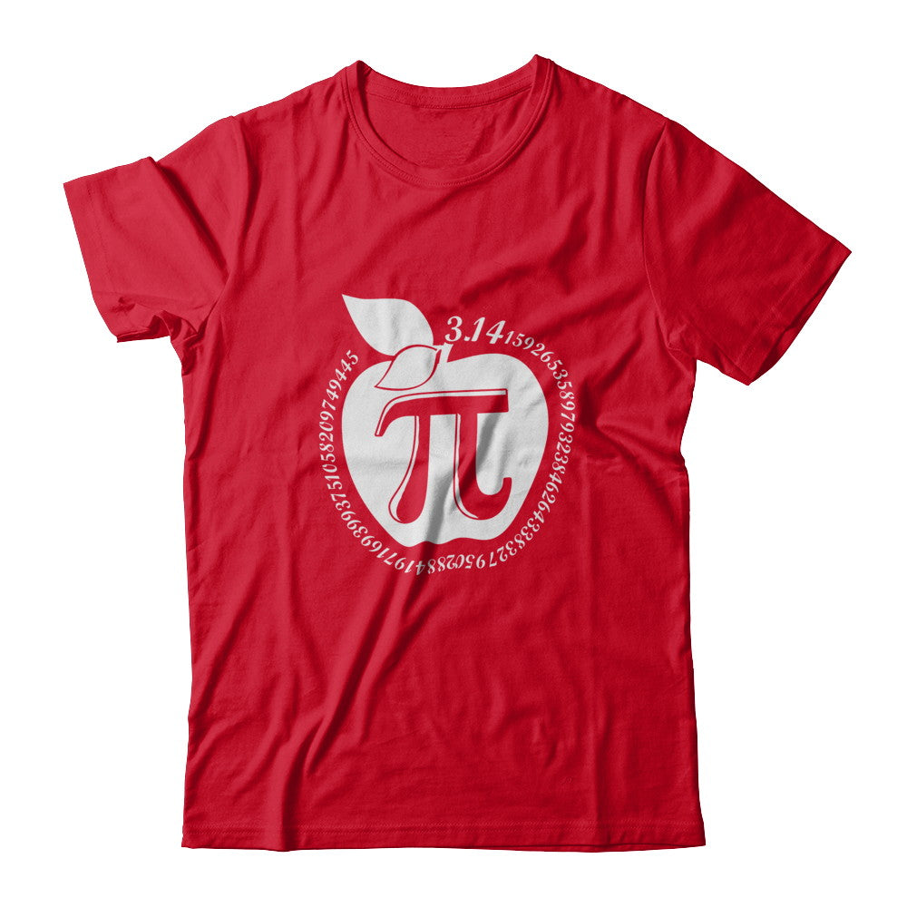 Apple Pi Math Happy Pi Day Teacher T-Shirt & Hoodie | Teecentury.com