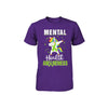 Inspirational Mental Health Awareness Unicorn Support Youth Youth Shirt | Teecentury.com