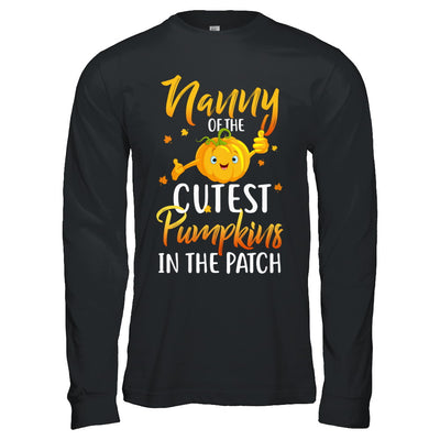 Halloween Nanny Of Cutest Pumpkins In The Patch T-Shirt & Hoodie | Teecentury.com