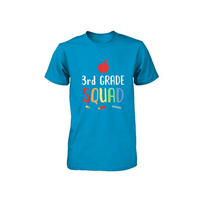 3rd Grade Squad Back To School Teacher Third Grade Youth Youth Shirt | Teecentury.com