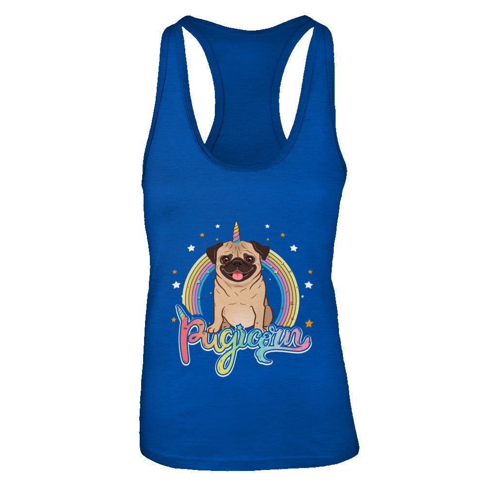 Rainbow Pugicorn Pug Unicorn For Kids T-Shirt & Tank Top | Teecentury.com