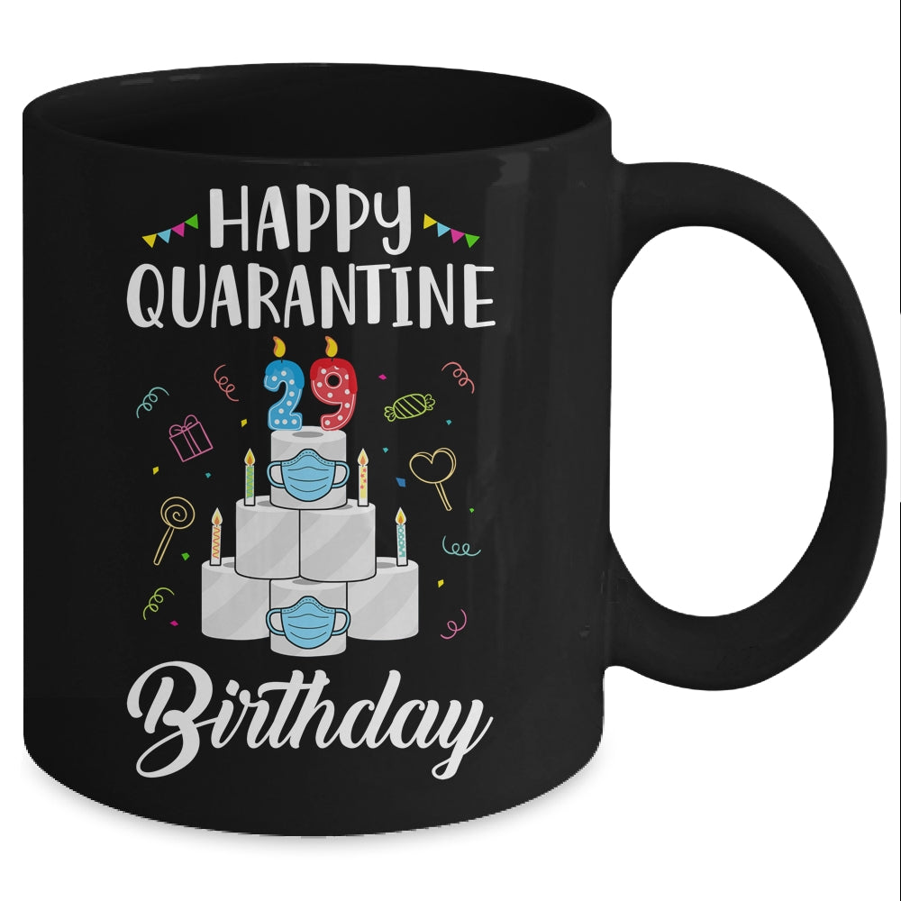 29th Birthday Gift Idea 1993 Happy Quarantine Birthday Mug Coffee Mug | Teecentury.com