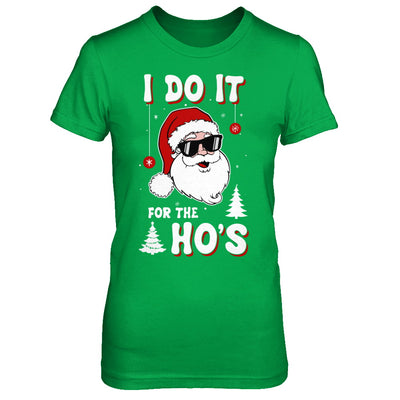 Funny Christmas Santa Ho Gift Cute Xmas Santa Naughty T-Shirt & Sweatshirt | Teecentury.com
