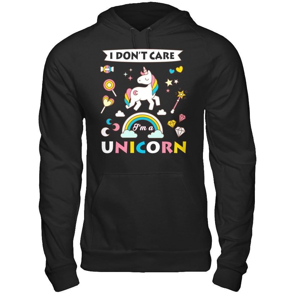 I Dont Care I'am A Unicorn T-Shirt & Hoodie | Teecentury.com