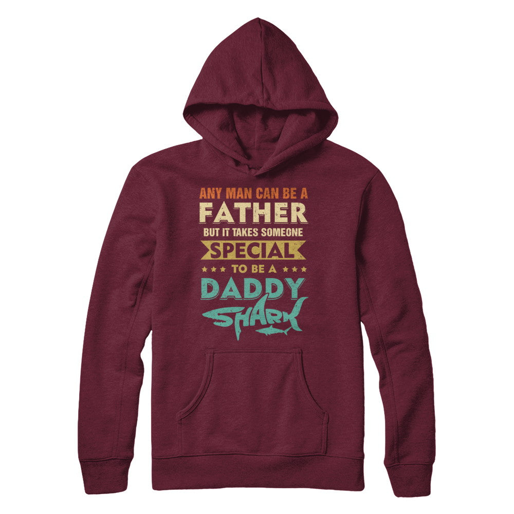 Vintage Someone Special To Be A Daddy Shark Fathers Day T-Shirt & Hoodie | Teecentury.com