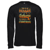 Chicken Halloween My Human Costume I'm Really A Chicken T-Shirt & Tank Top | Teecentury.com