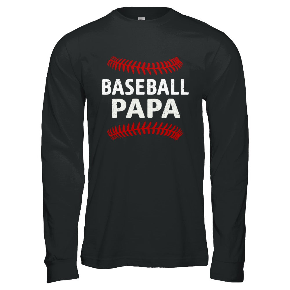 Baseball Papa T-Shirt & Hoodie | Teecentury.com