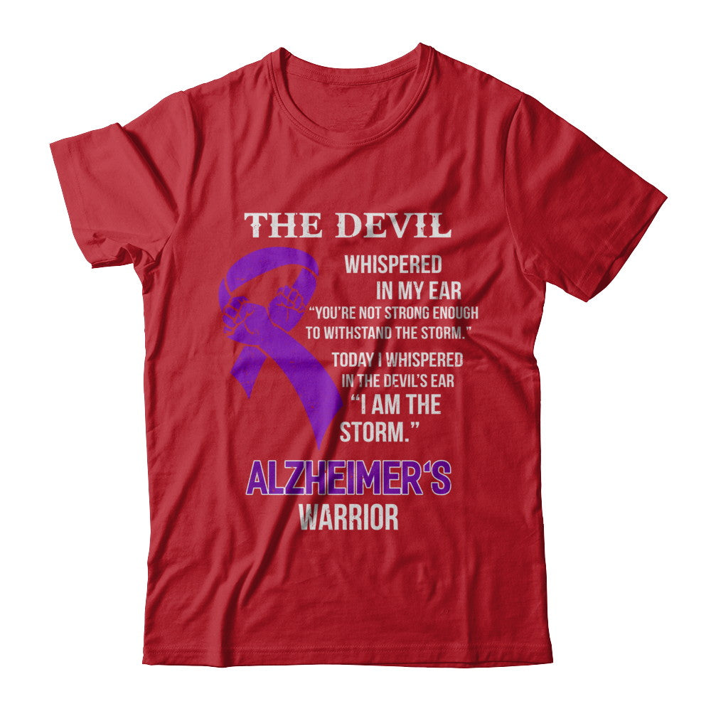 I Am The Storm Support Alzheimer's Awareness Warrior Gift T-Shirt & Hoodie | Teecentury.com